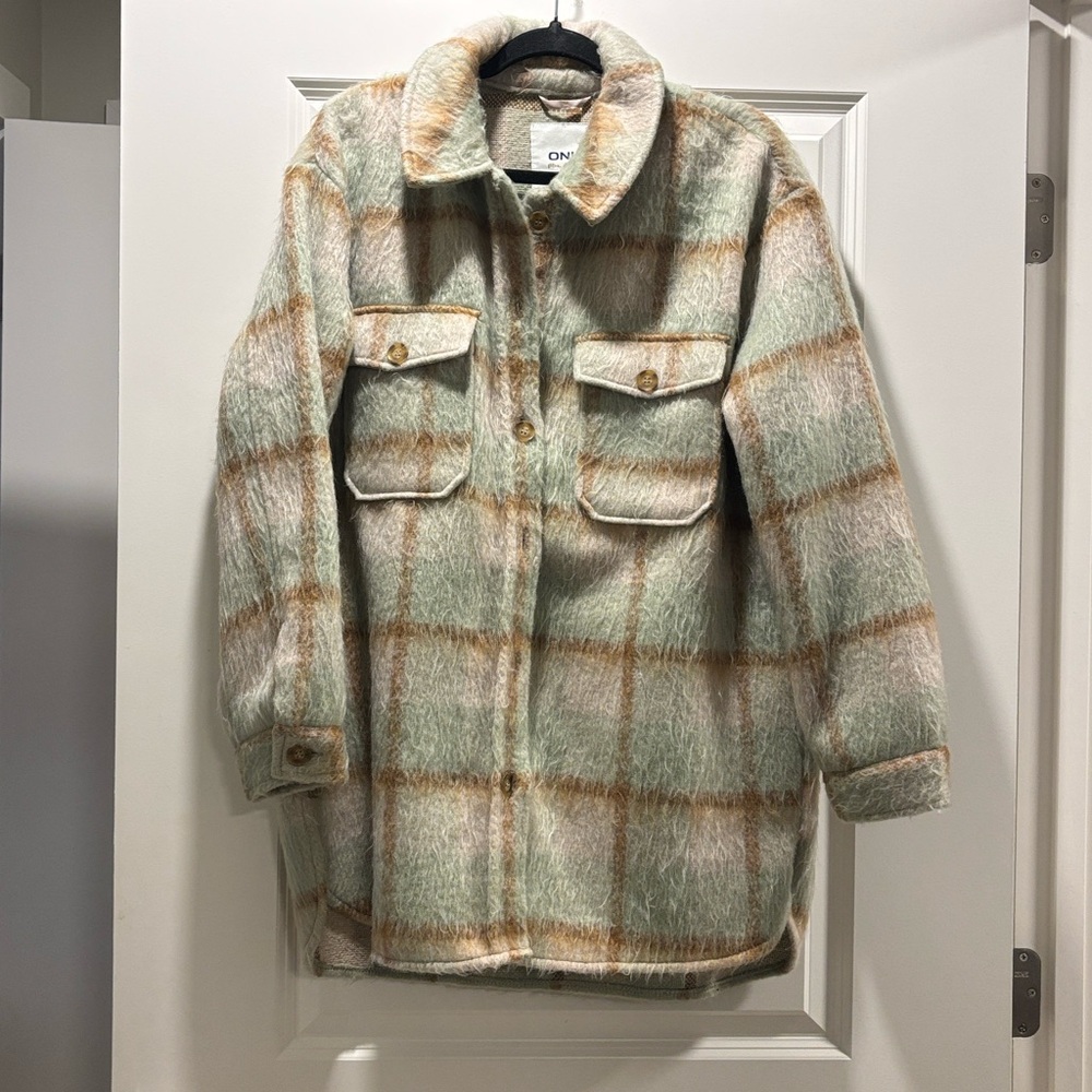 Only. Plaid jacket size large